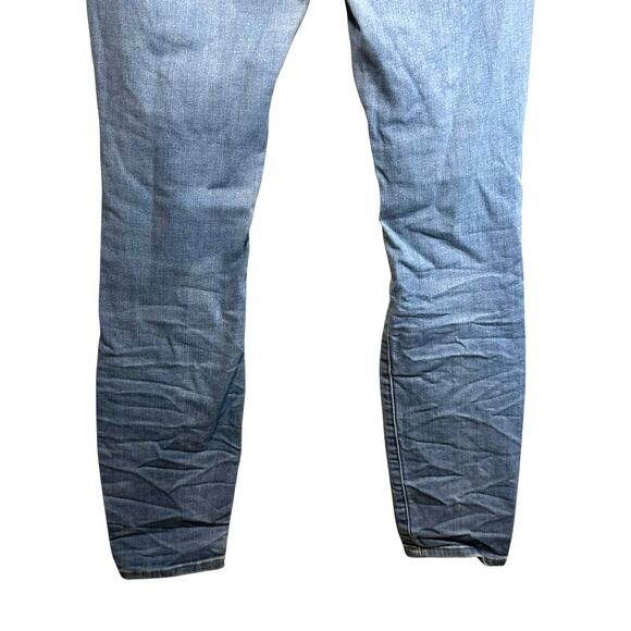 Pacsun Womens Super Stretch Distressed Jegging Jeans High Rise Light Wash Sz 28 - Picture 6 of 10